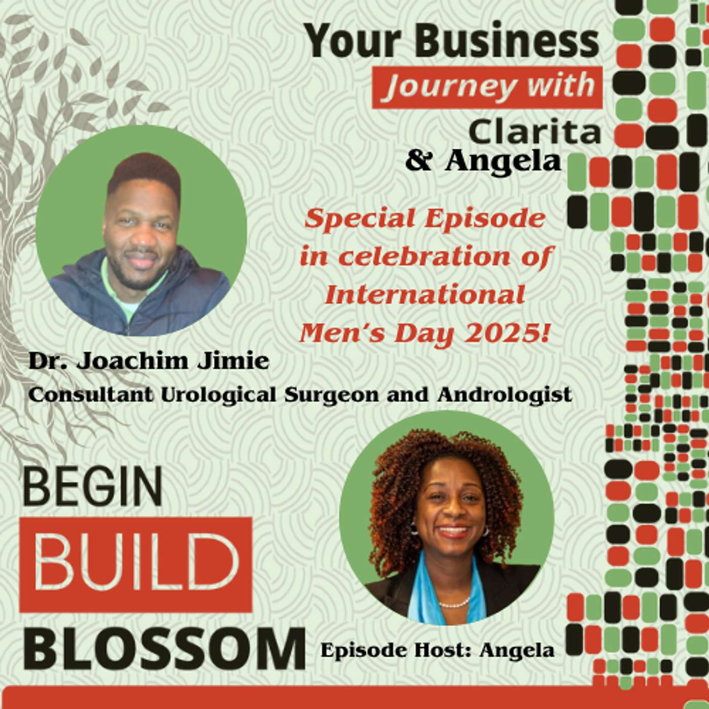 Men's Health and Wellbeing with Dr. Joachim Jimie, Consultant Urological Surgeon and Andrologist episode artwork