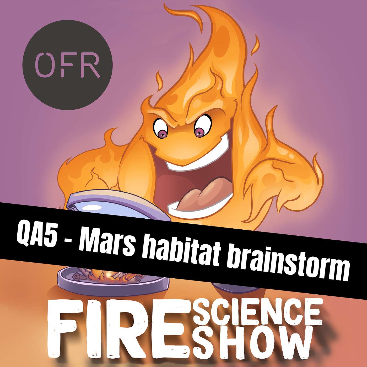 QA5 - Brainstorming fire safe Mars habitats with Ruben van Coile, Jaime Cadena Gomez and Szymek Matkowski