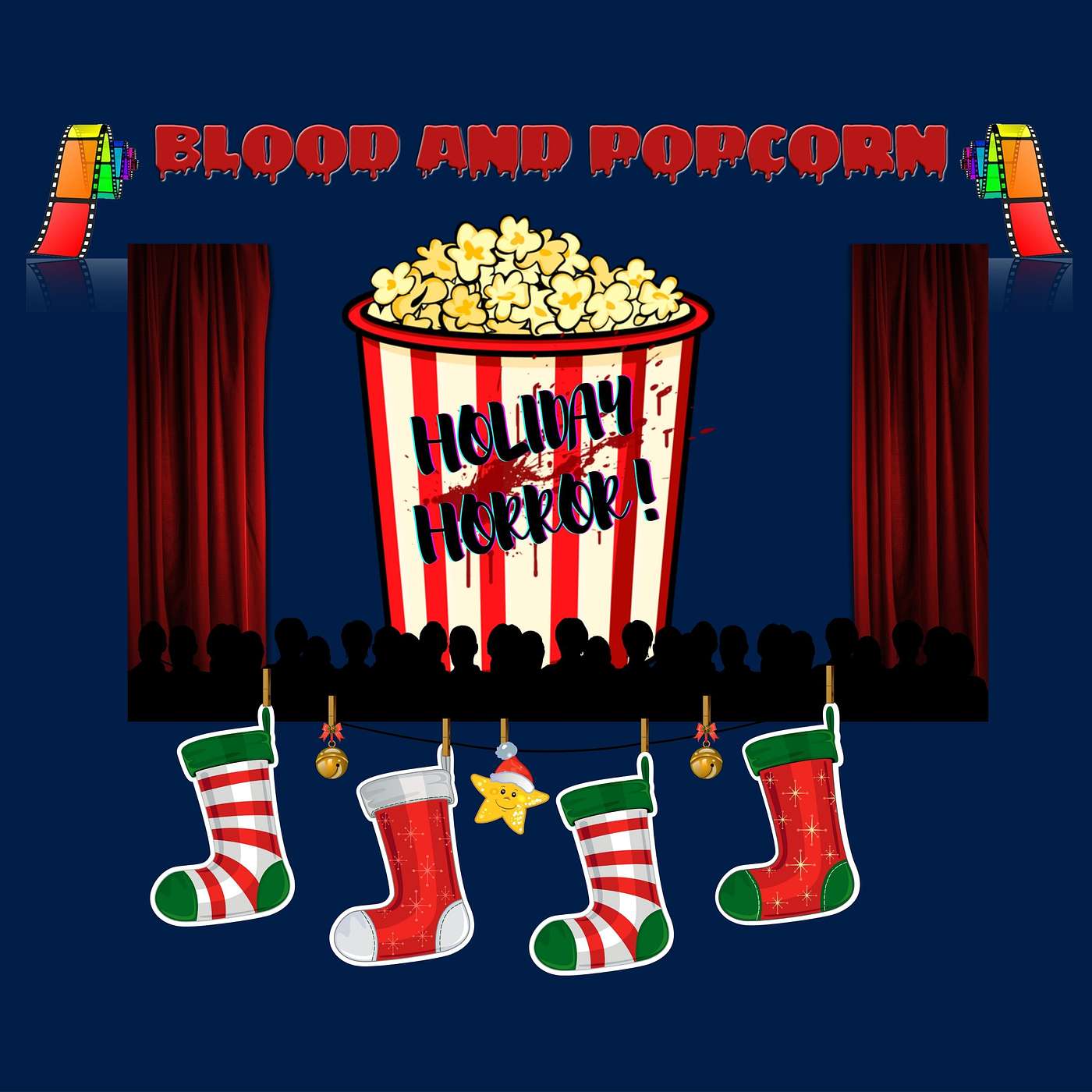Episode 9 Christmas Horror - SILENT NIGHT DEADLY NIGHT and CHRISTMAS EVIL episode artwork