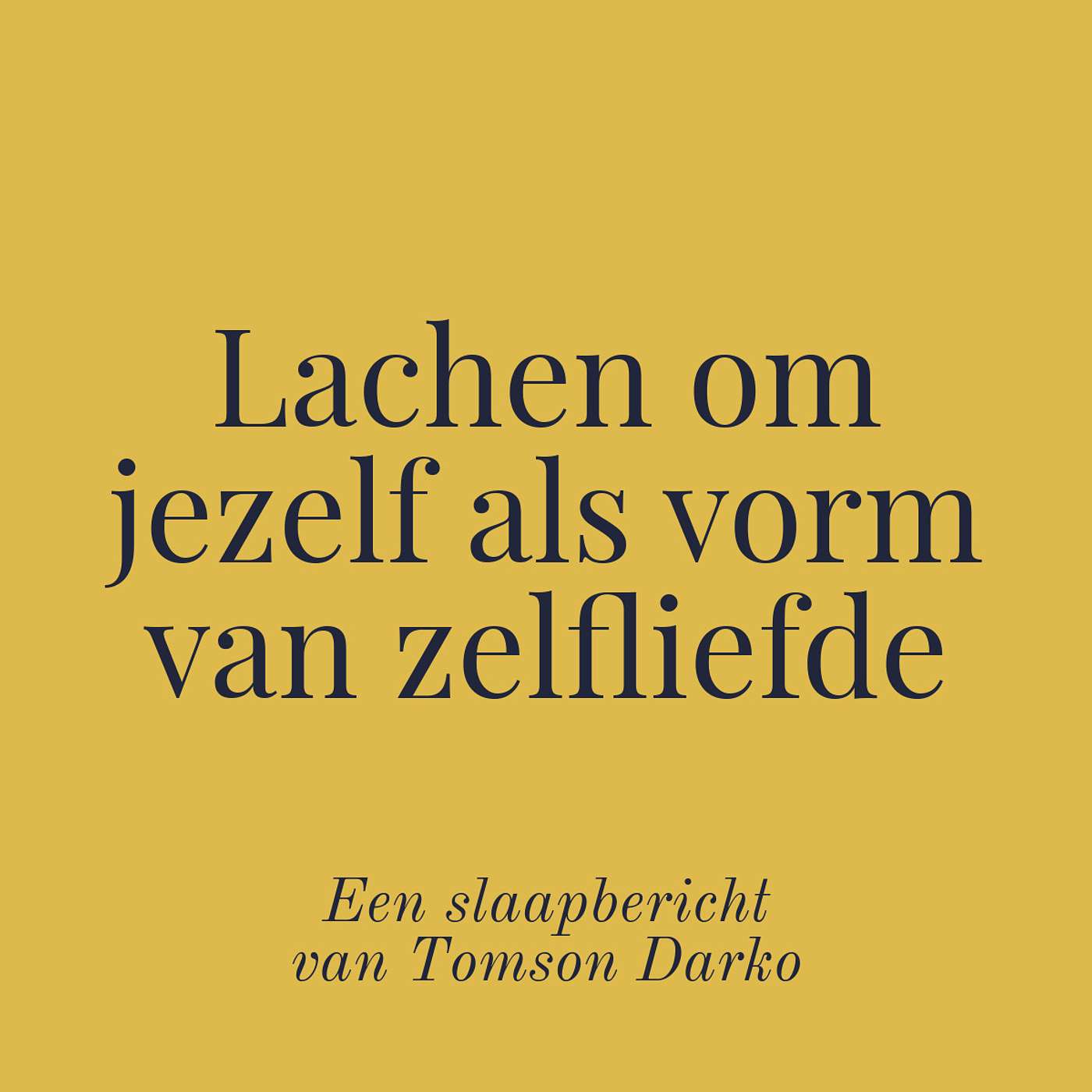 In slaap vallen met melancholie van Tomson Darko