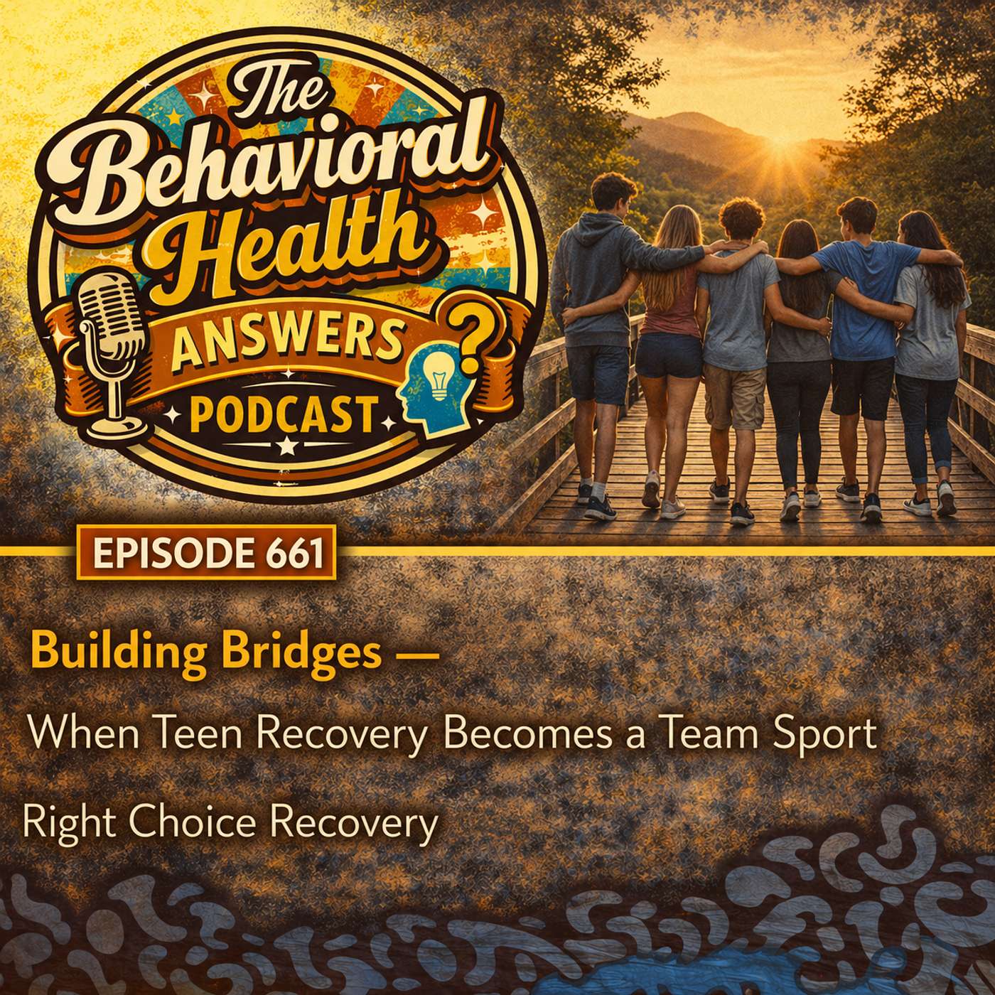 Episode 661: Building Bridges - When Teen Recovery Becomes a Team Sport | Right Choice Recovery episode artwork