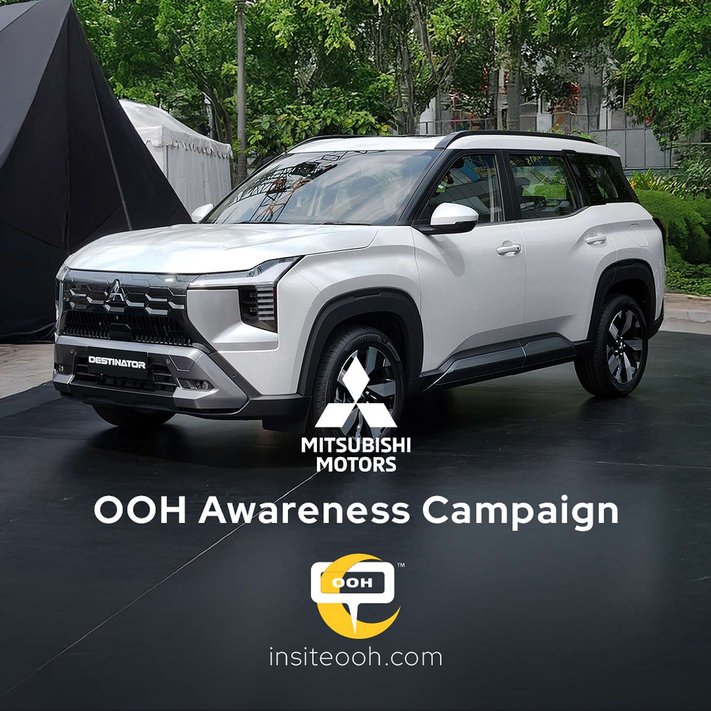 Mitsubishi Motors Enters the SUV Race With the Destinator on UAE’S OOH