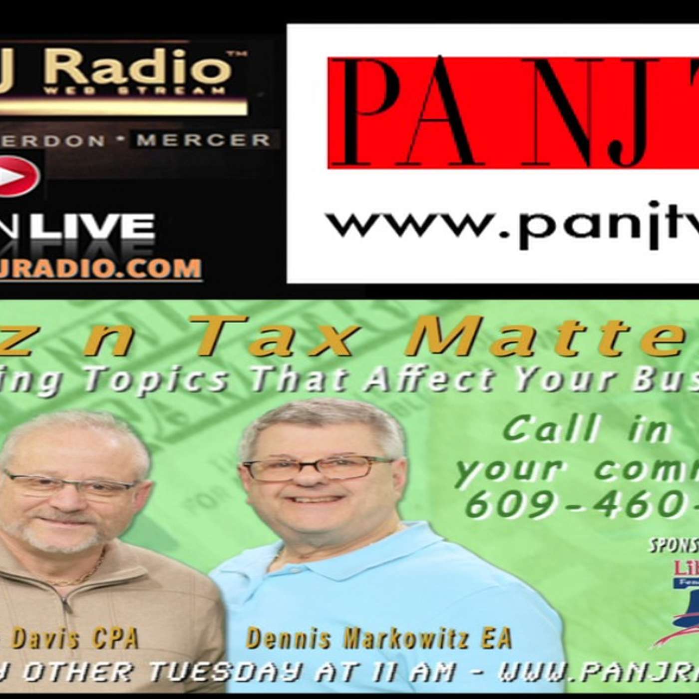 Biz n Tax Matters Promo for PA NJ Radio