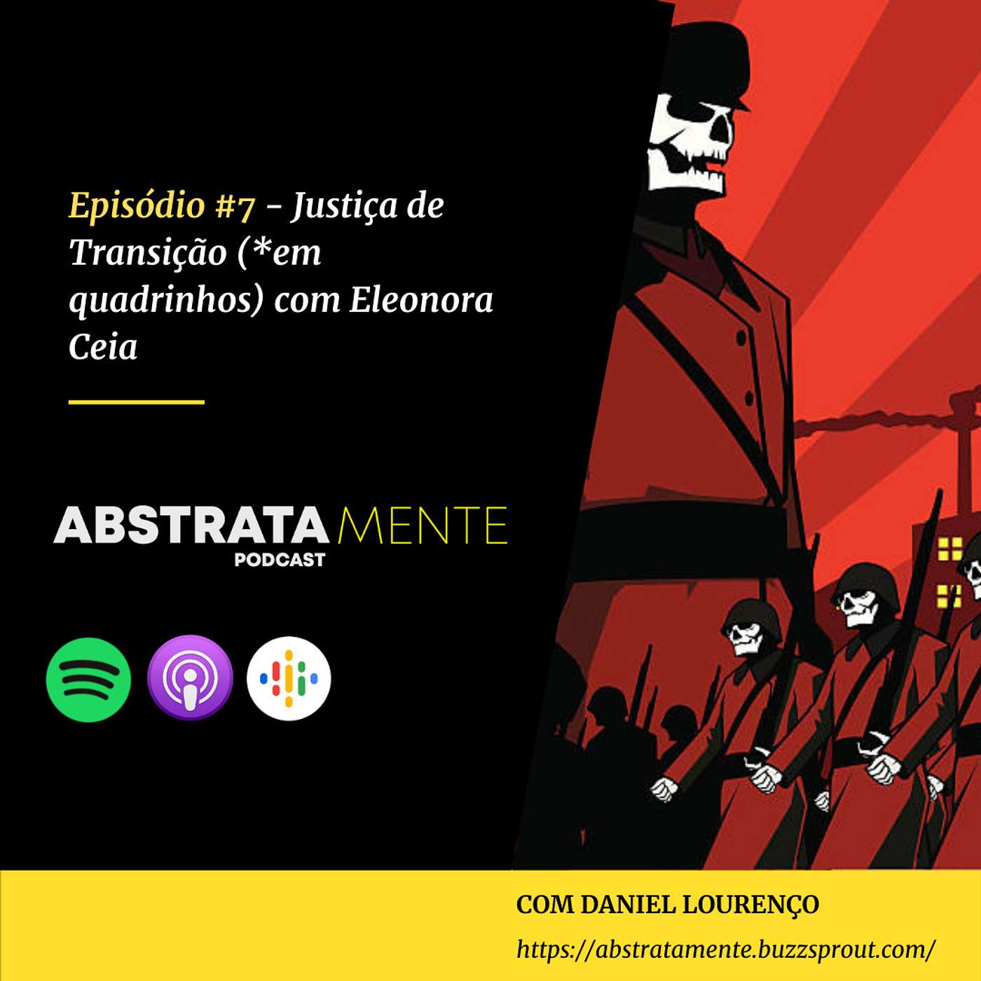 Ep.#7 - Sugestões de leitura (*em quadrinhos) sobre Justiça de Transição com Eleonora Ceia