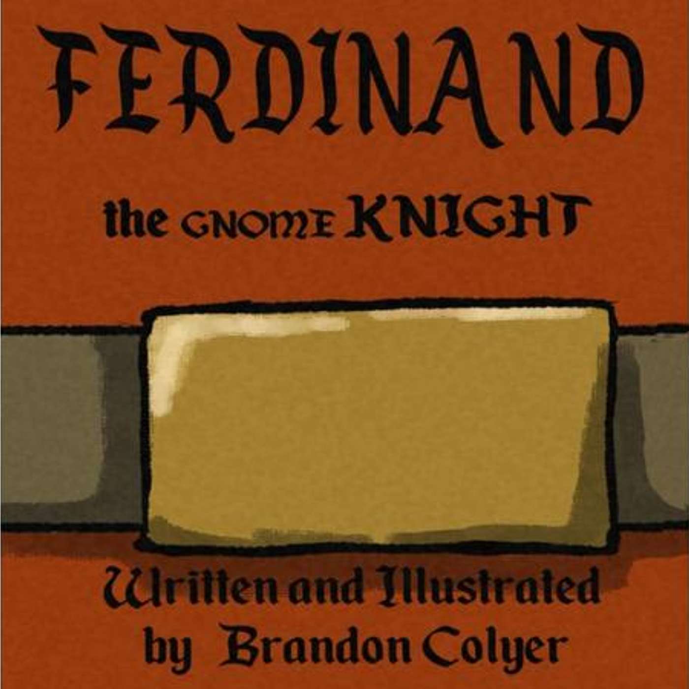 Brandon Colyer, Artist & Author, on the Brown Posey Press Show episode artwork
