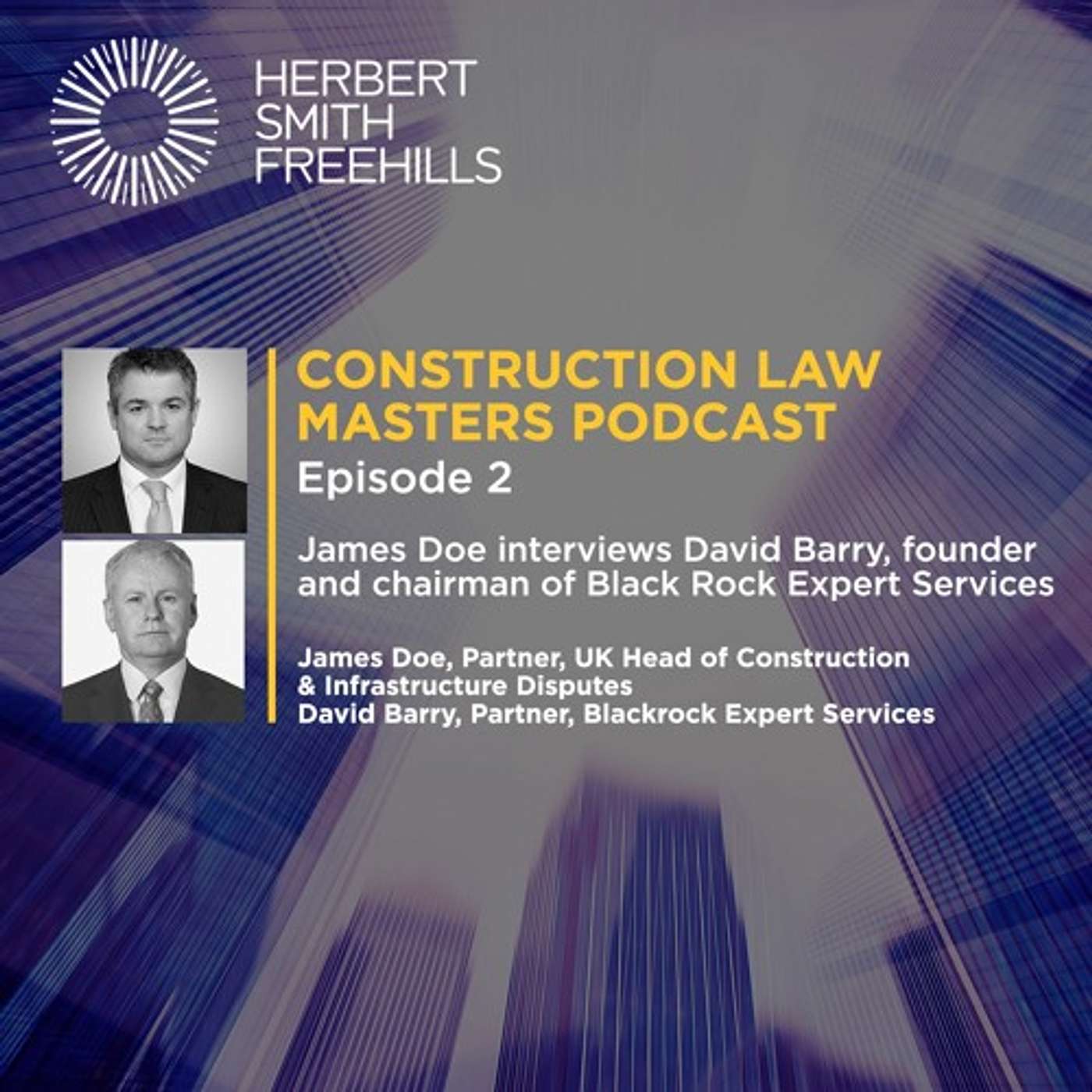 Construction Law Masters EP2:  David Barry episode artwork