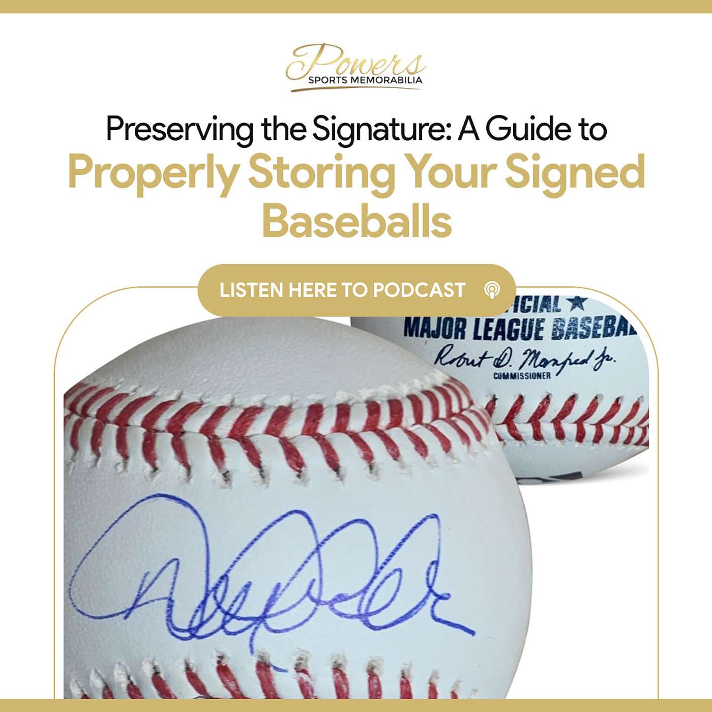 Preserving the Signature: A Guide to Properly Storing Your Autographed Baseballs