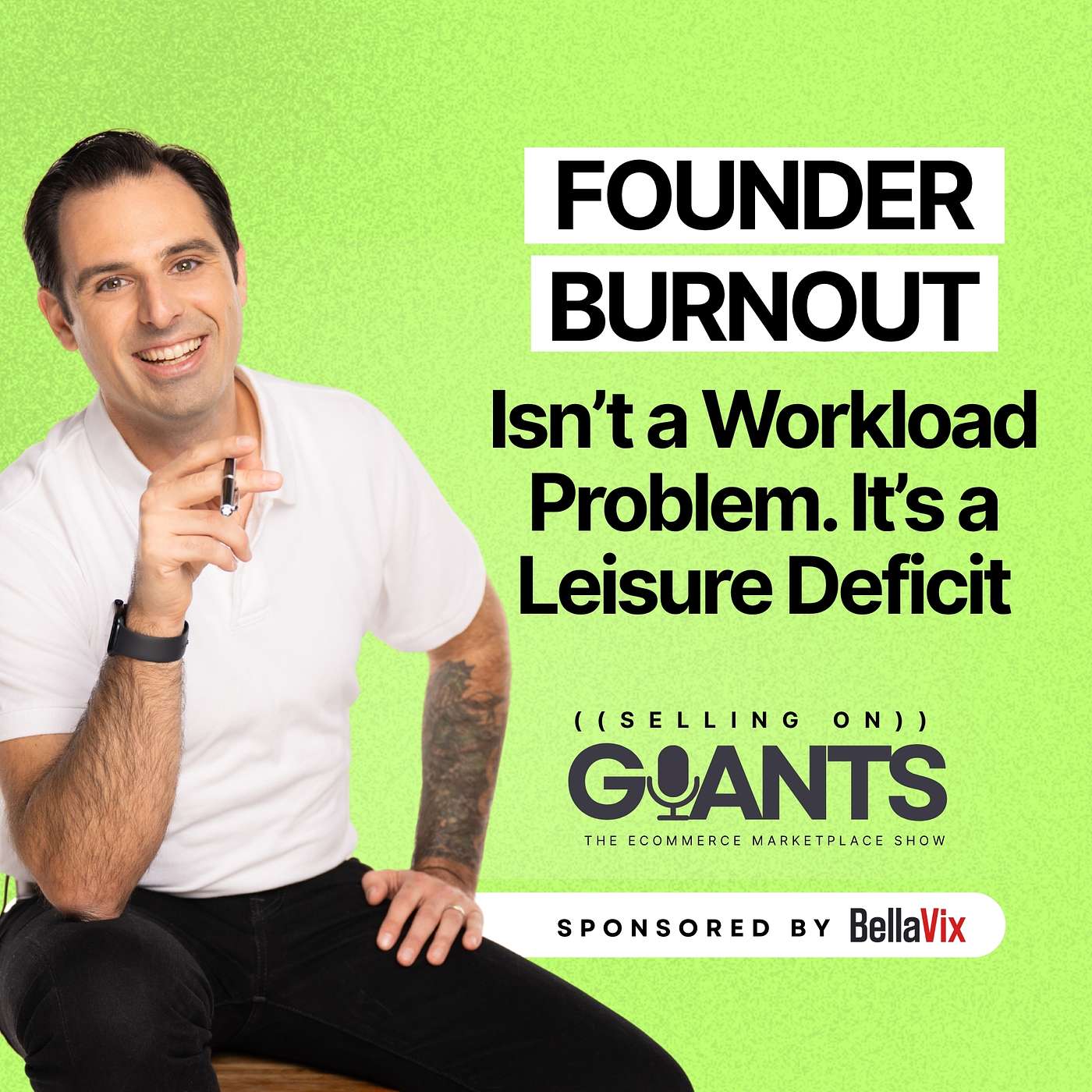 Founder Burnout Isn’t a Workload Problem. It’s a Leisure Deficit. episode artwork