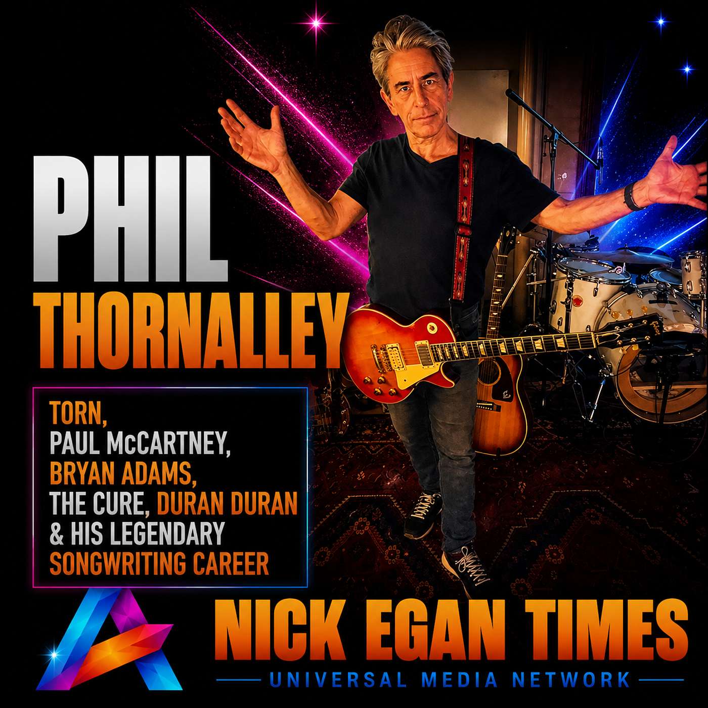 Phil Thornalley Torn, Paul McCartney, Bryan Adams, The Cure, Duran Duran & His Legendary Songwriting Career | Nick Egan Times episode artwork