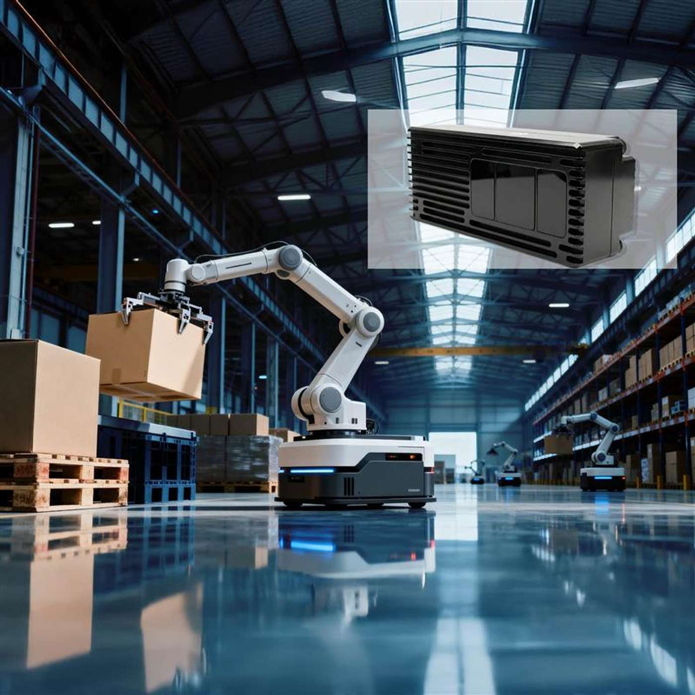 How 3D iToF Depth Cameras Transform AMR Navigation & Robotic Picking