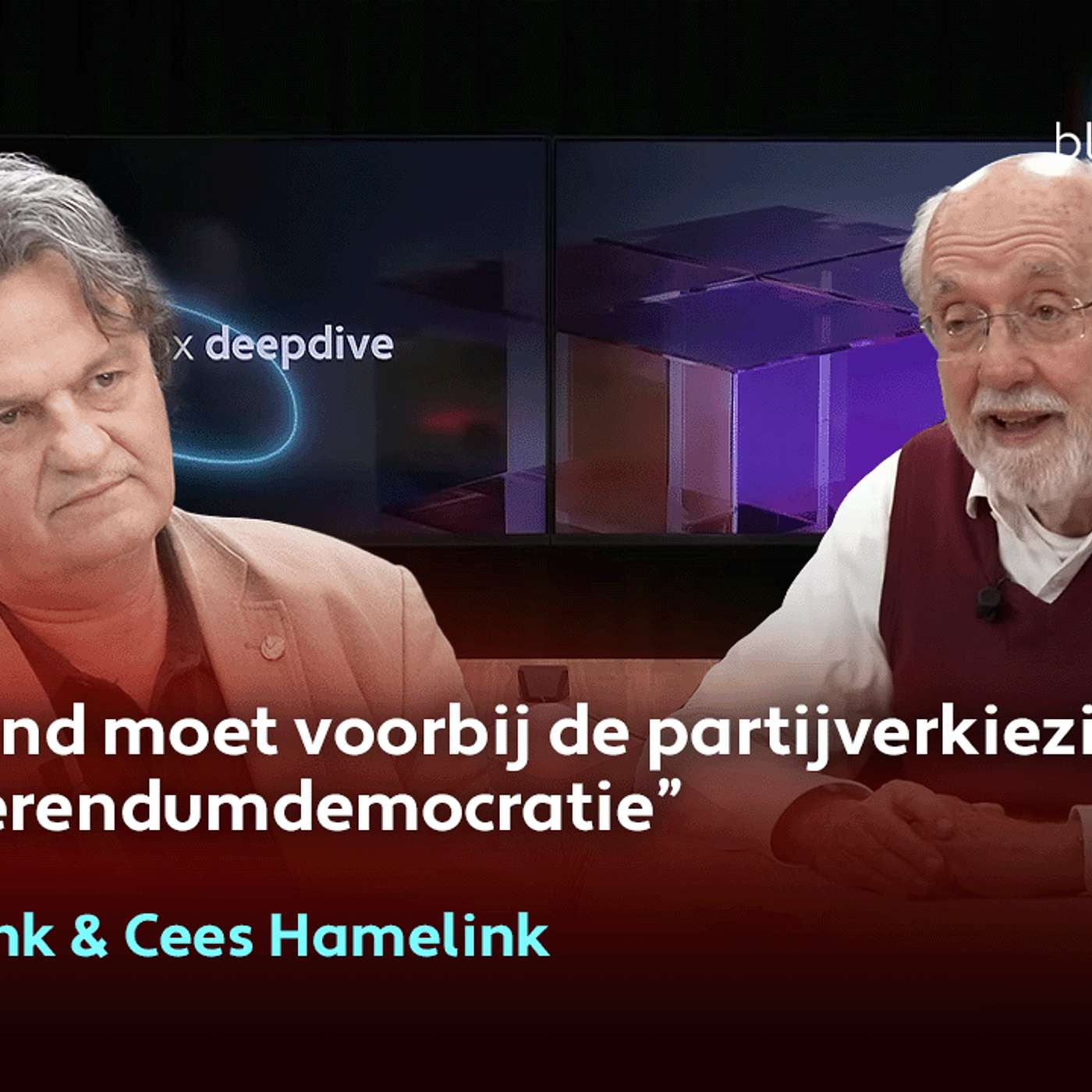 "Nederland moet Zwitsers referendumdemocratie-model volgen". Ab Gietelink spreekt met Cees Hamelink.