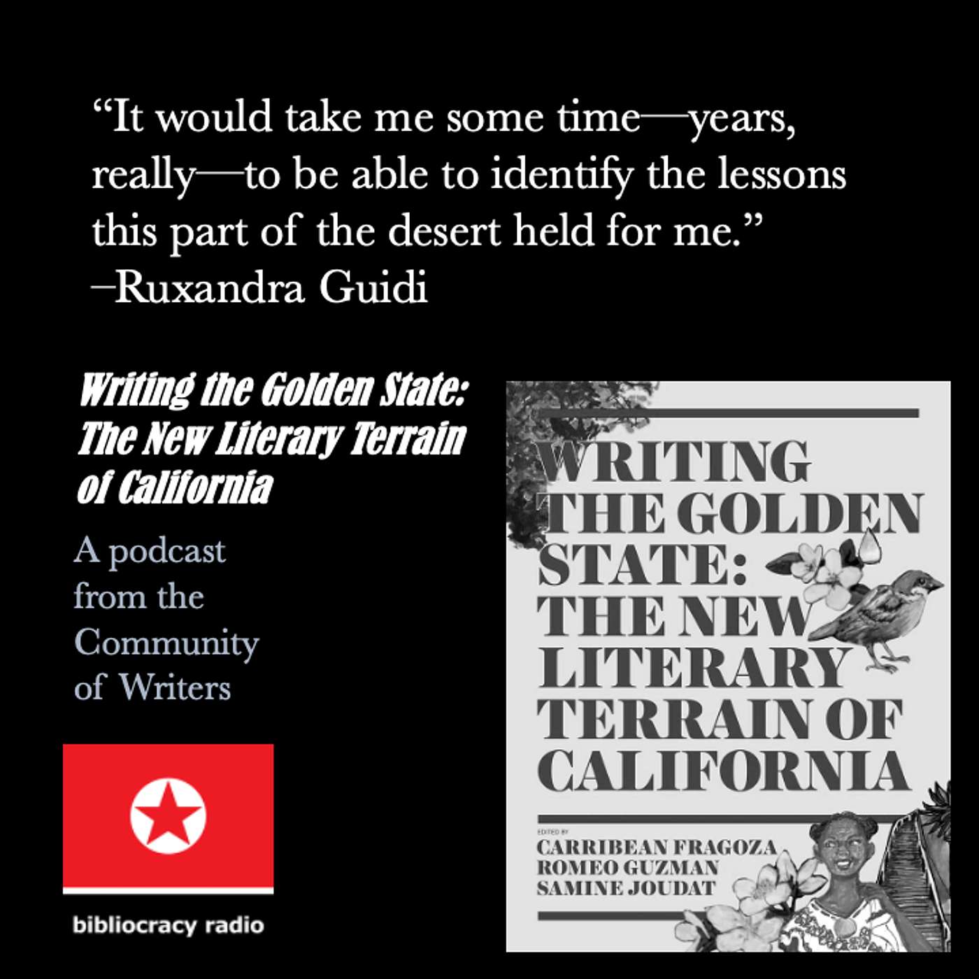 Bibliocracy Radio: Writing the Golden State: The New Literary Terrain of California episode artwork