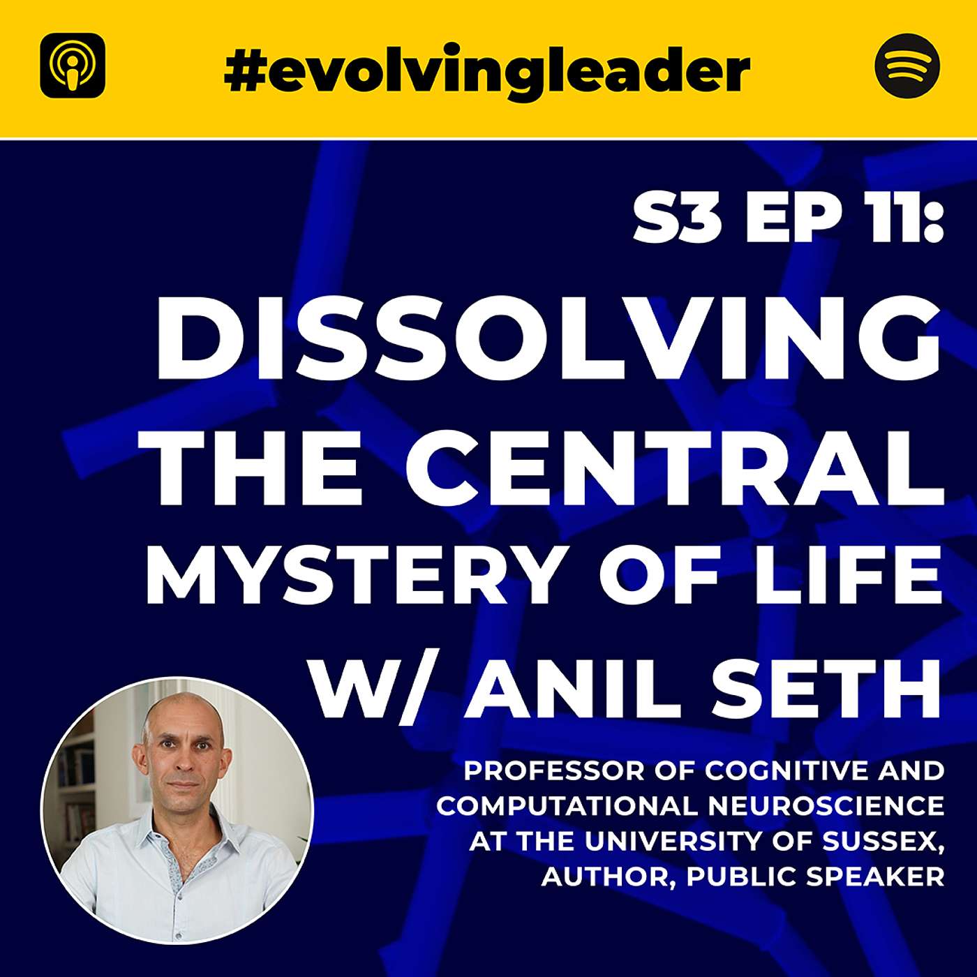 cover of episode Dissolving the Central Mystery of Life with Anil Seth