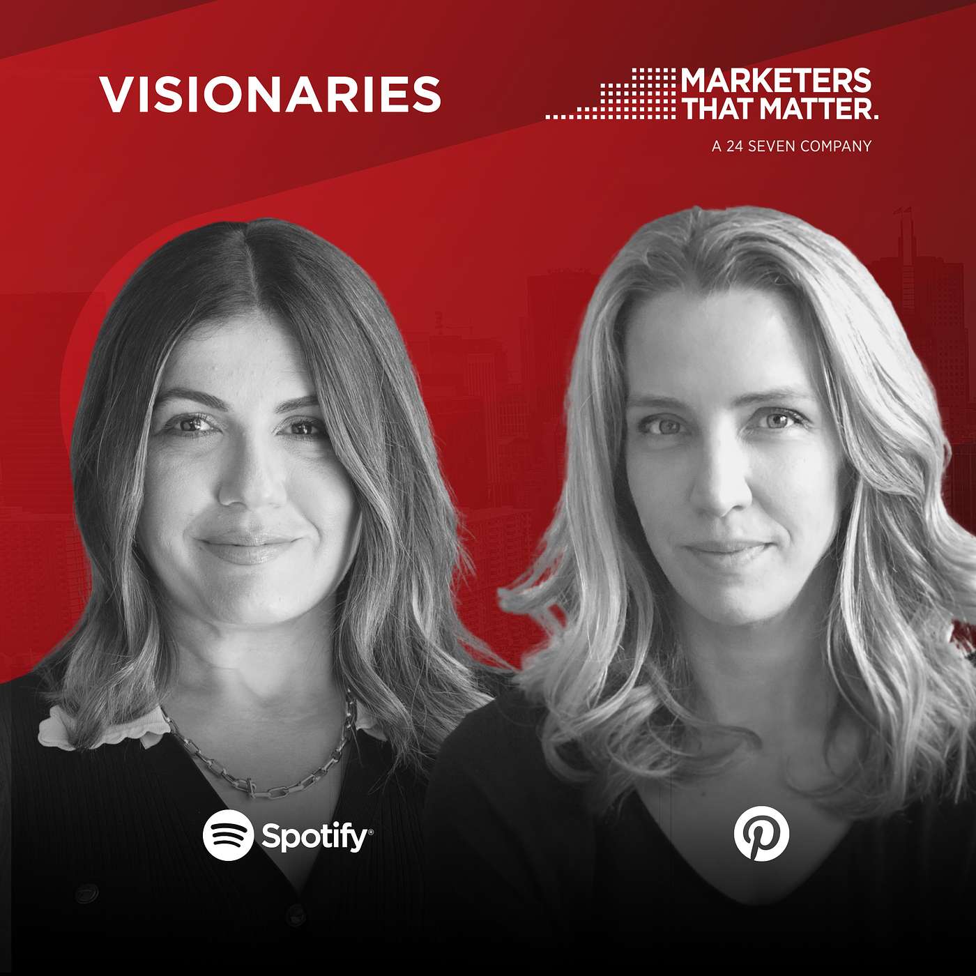 Spotify and Pinterest Marketing Executives Creating Interactive and Inspirational Connections
