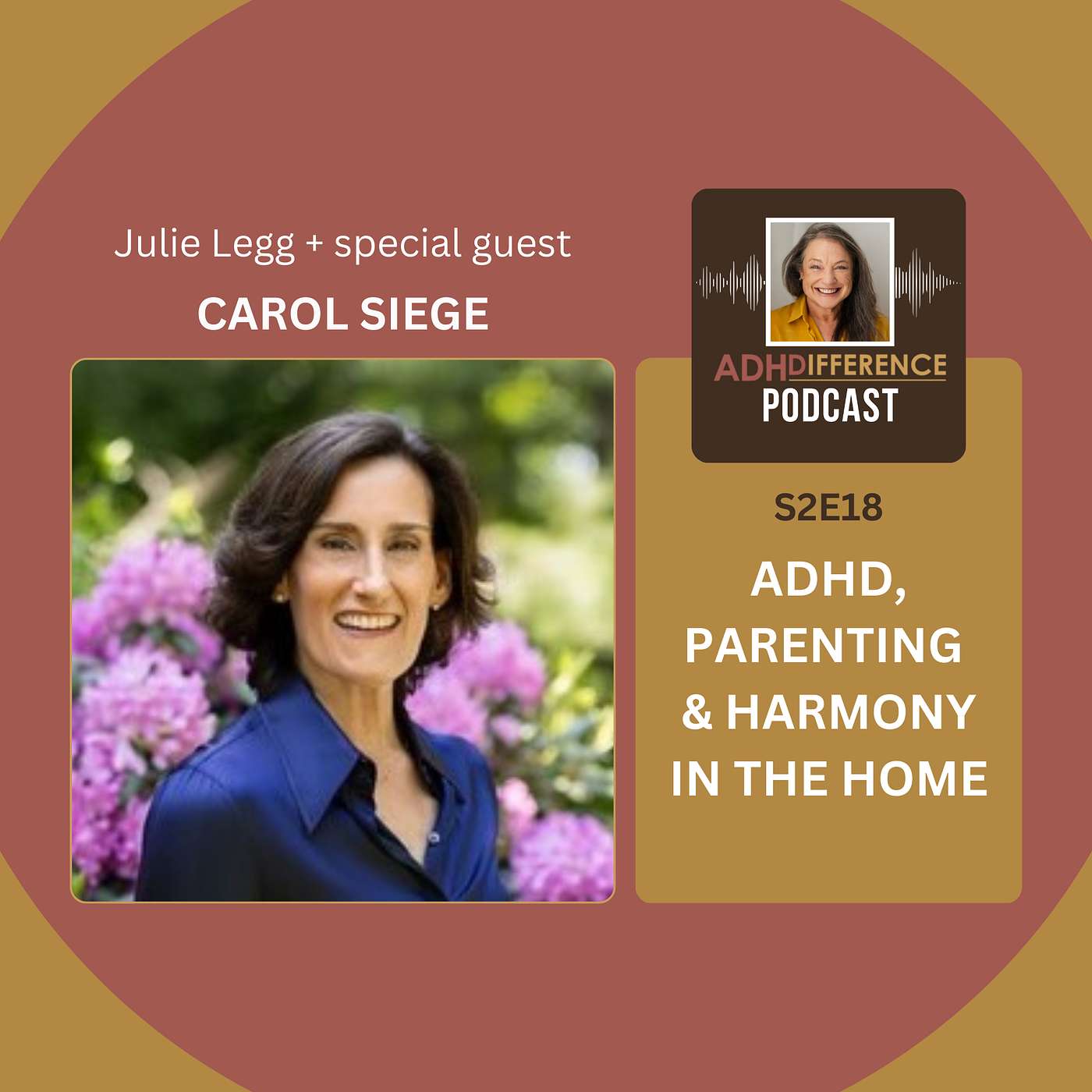 S2E18: ADHD, Parenting & Harmony in the Home + guest Carol Siege