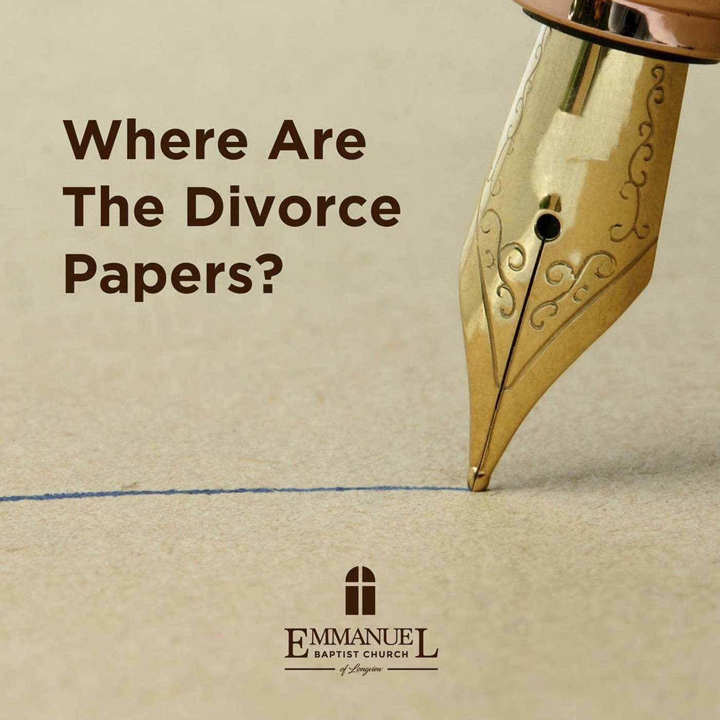 Where Are The Divorce Papers - Sunday AM 01/14/2024 - Pastor Bob Gray II episode artwork