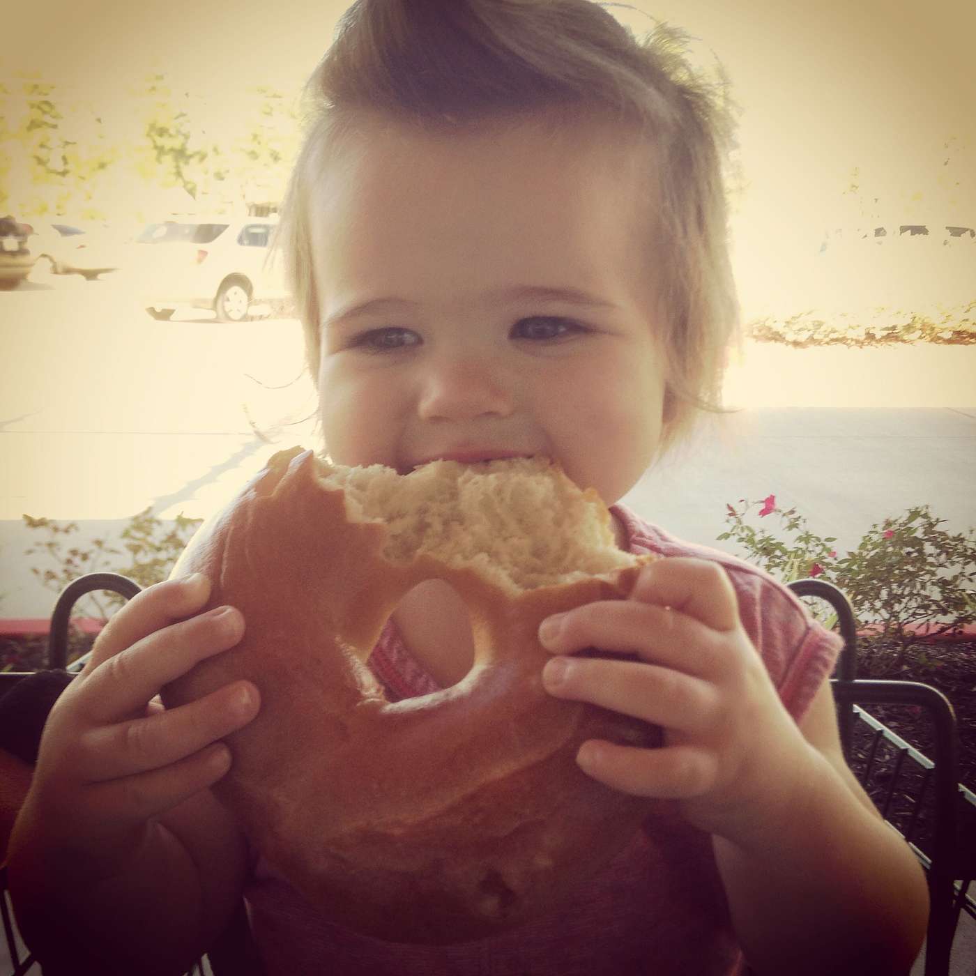 One bite to a whole world... One bite to a whole world...