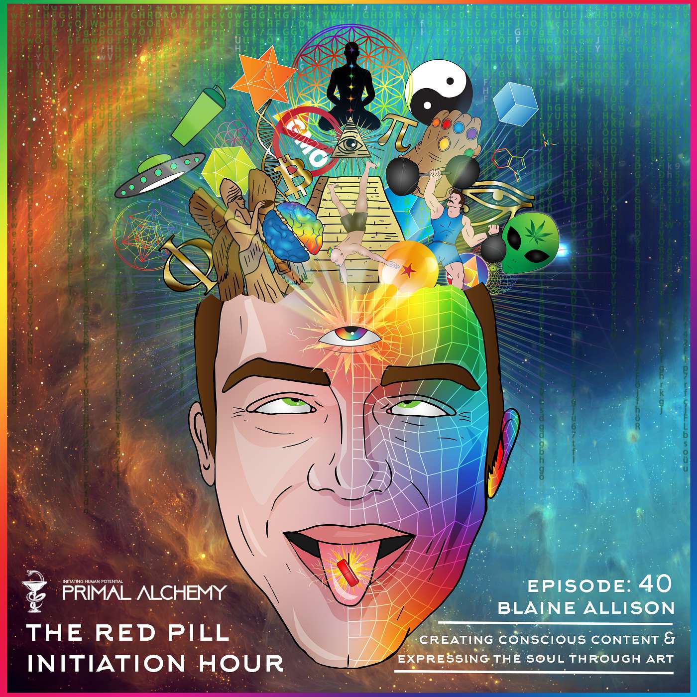 Ep 40 - Blaine Allison - Creating Conscious Content & Expressing the Soul Through Art