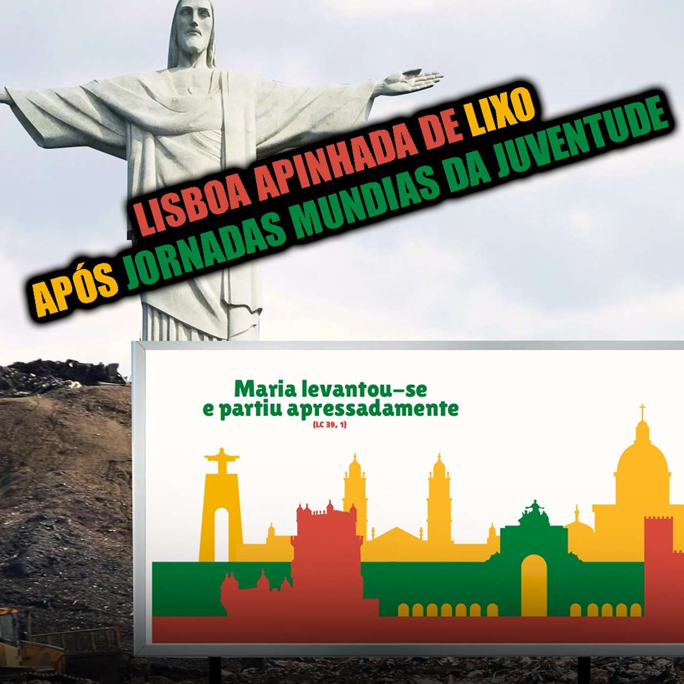 Badalhoquice Católica - Lixo nas Jornadas Mundiais da Juventude| nuance #135 Badalhoquice Católica - Lixo nas Jornadas Mundiais da Juventude| nuance #135