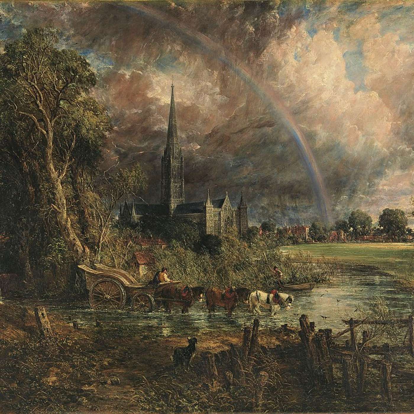 Season 7 ep. 9: John Constable, Salisbury Cathedral from the Meadows