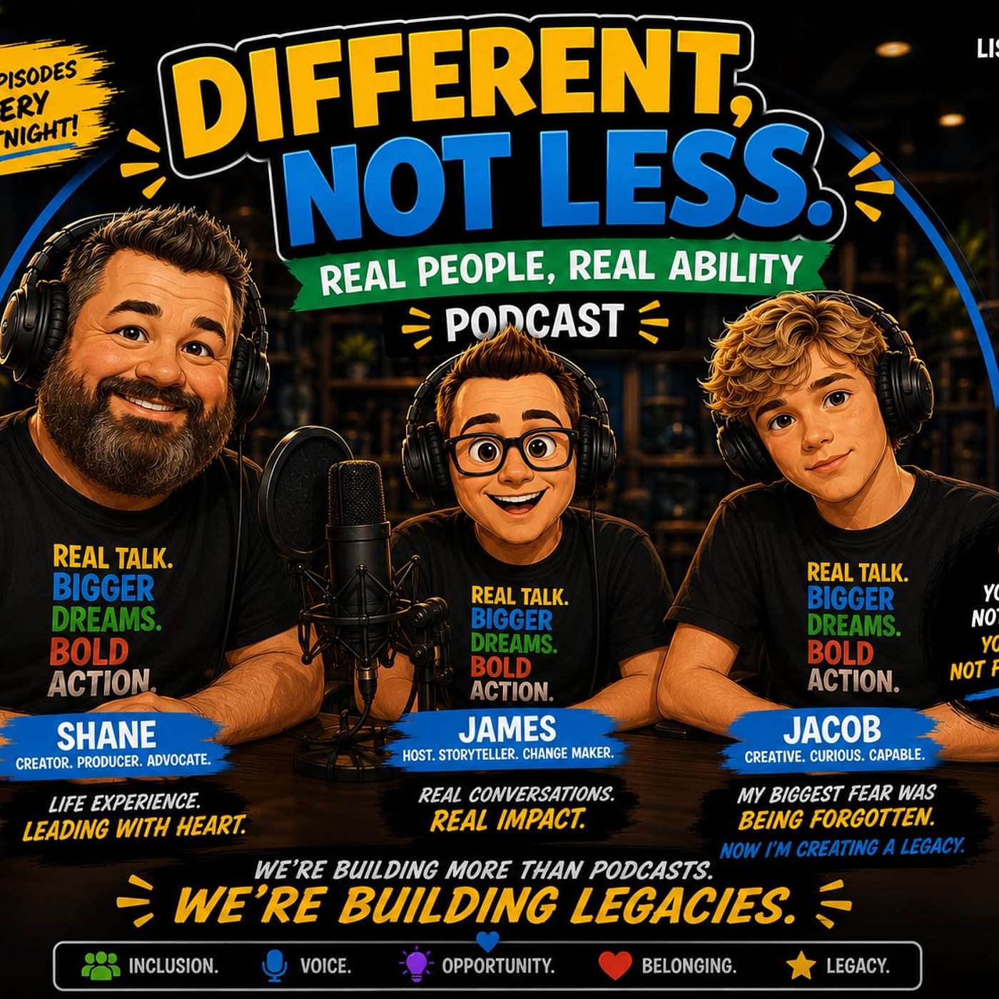 Different Not Less - Real People, Real Ability Podcast Ep4 - Shellharbour City Mayor Chris Homer episode artwork