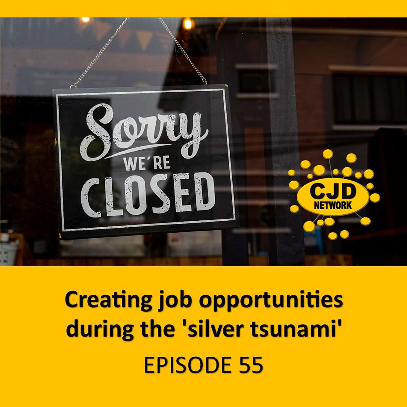 Creating job opportunities during the 'silver tsunami' -- #MotivatingMondays Episode 55 episode artwork