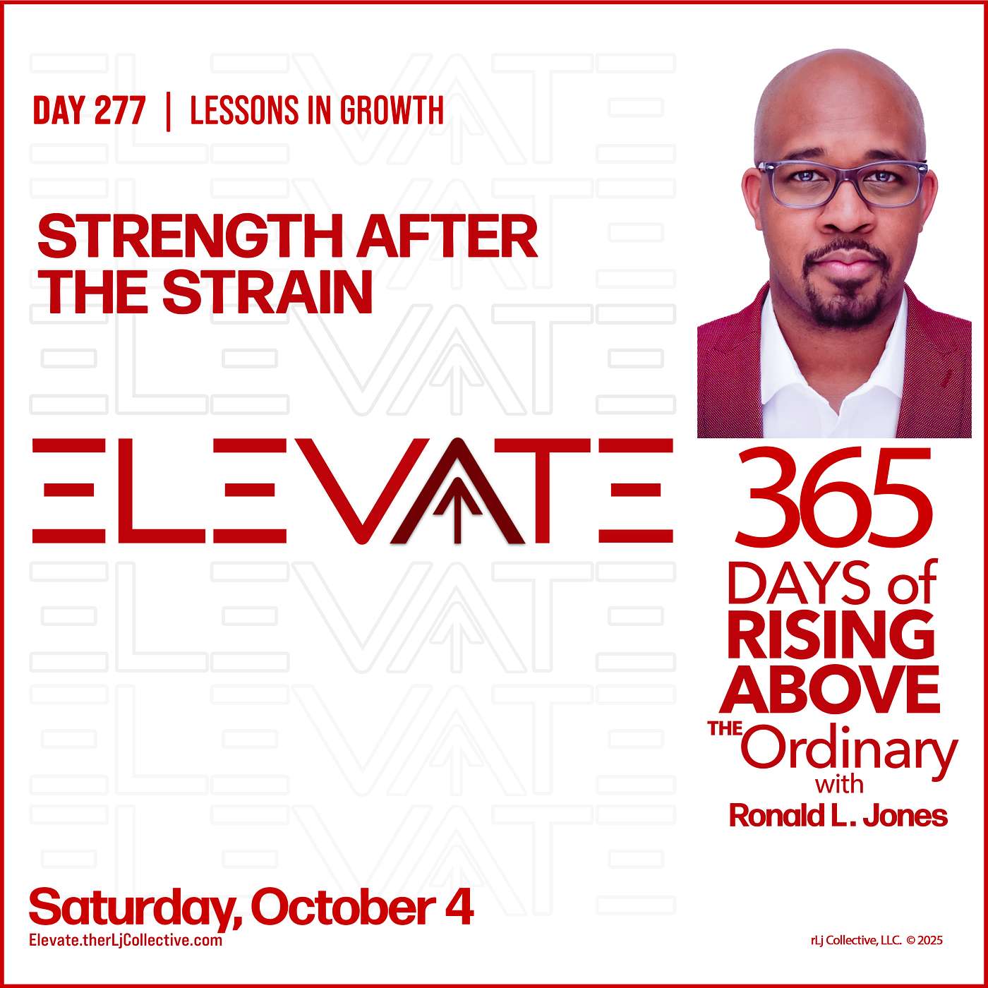 Day 277: Strength After the Strain