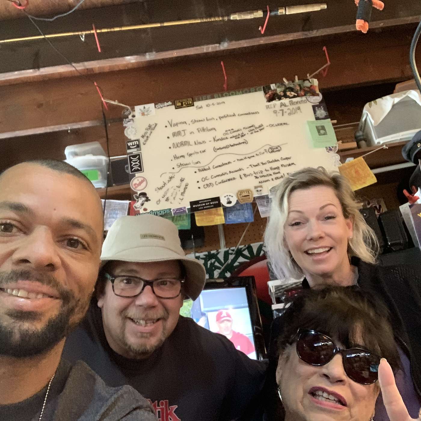 Back at the Pot Garage!