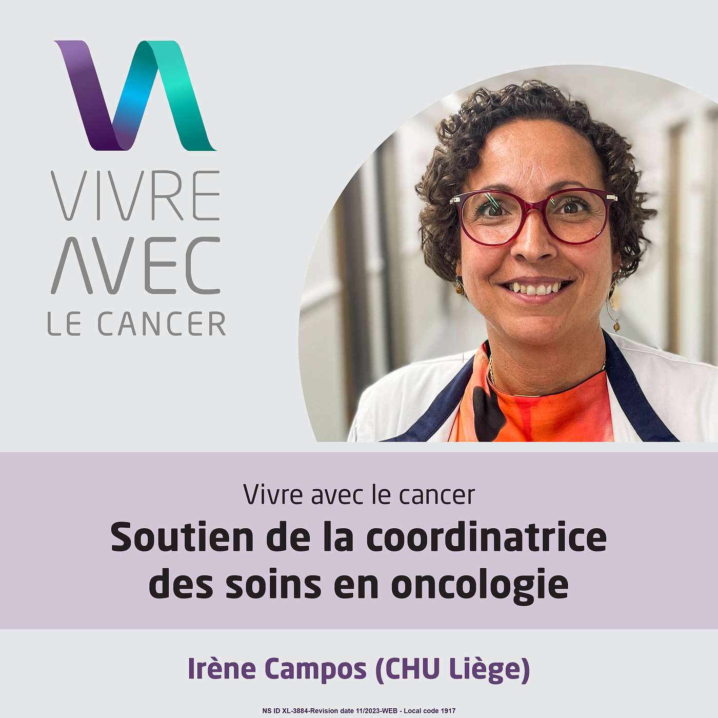 Vivre avec le cancer: Soutien de la coordinatrice des soins en oncologie episode artwork