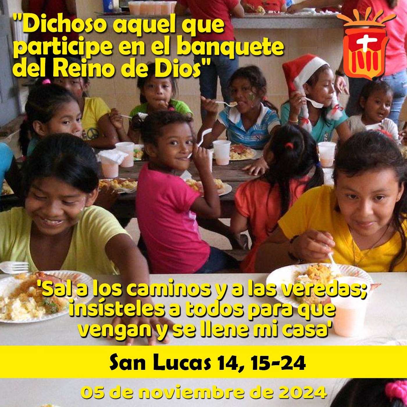 2024-11-05 San Lucas 14, 15-24: Martes XXXI Ordinario
