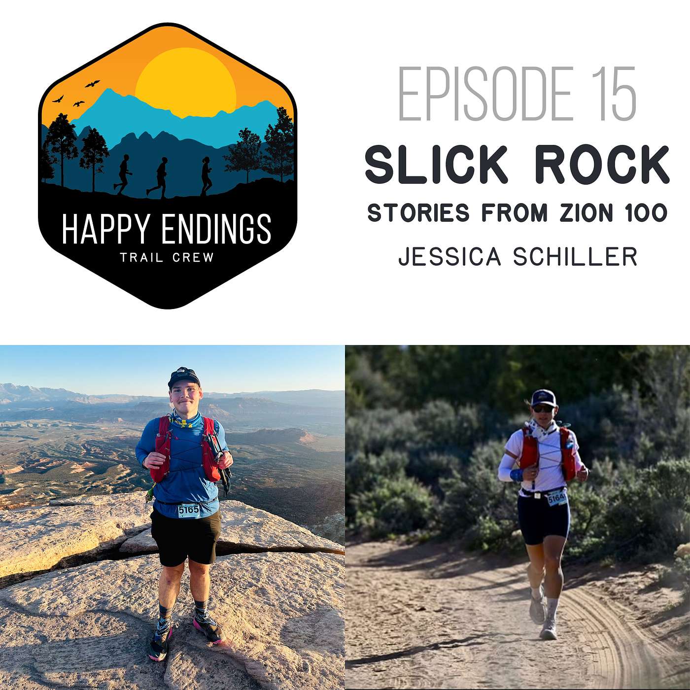 Slick Rock Stories from Zion 100 with Jessica and Andrew