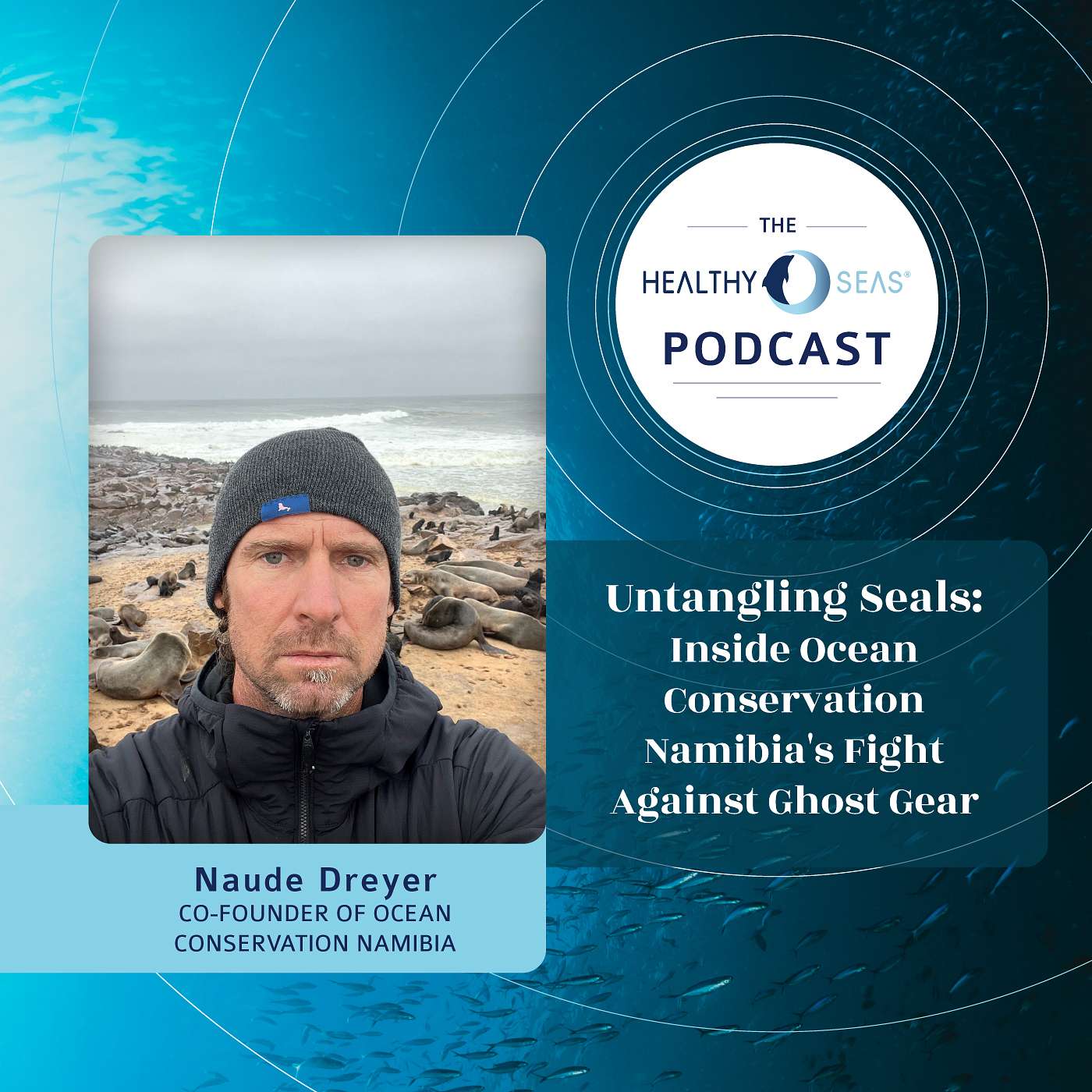 Untangling Seals: Inside Ocean Conservation Namibia's Fight Against Ghost Gear with Naude Dreyer, Ep.16