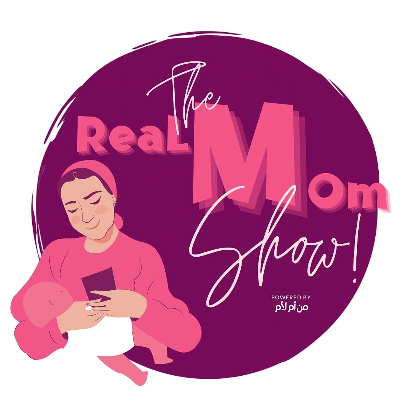 The real mom show podcast artwork