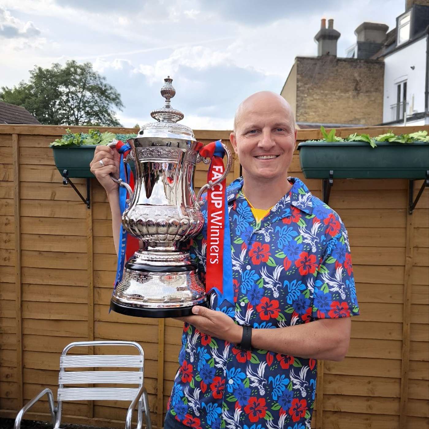 Anders var på Wembley, da hjerteklubben vandt sin første titel efter 120 år