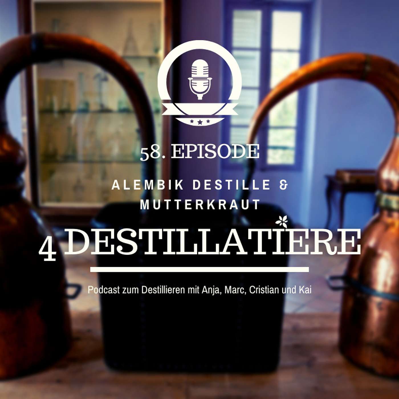 4 Destillatiere - der Destillations-Podcast