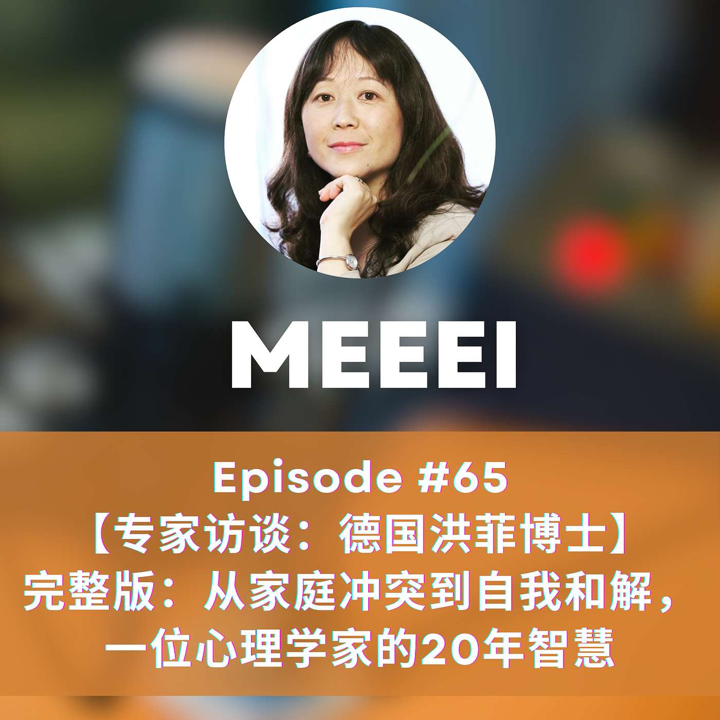 #65：【专家访谈：德国洪菲博士】 完整版：从家庭冲突到自我和解，一位心理学家的20年智慧 | 【Expert Interview: Dr. Fei Hong from Germany】 Complete Edition: From Family Conflict to Self-Reconciliation — A Psychologist's 20 Years of Wisdom