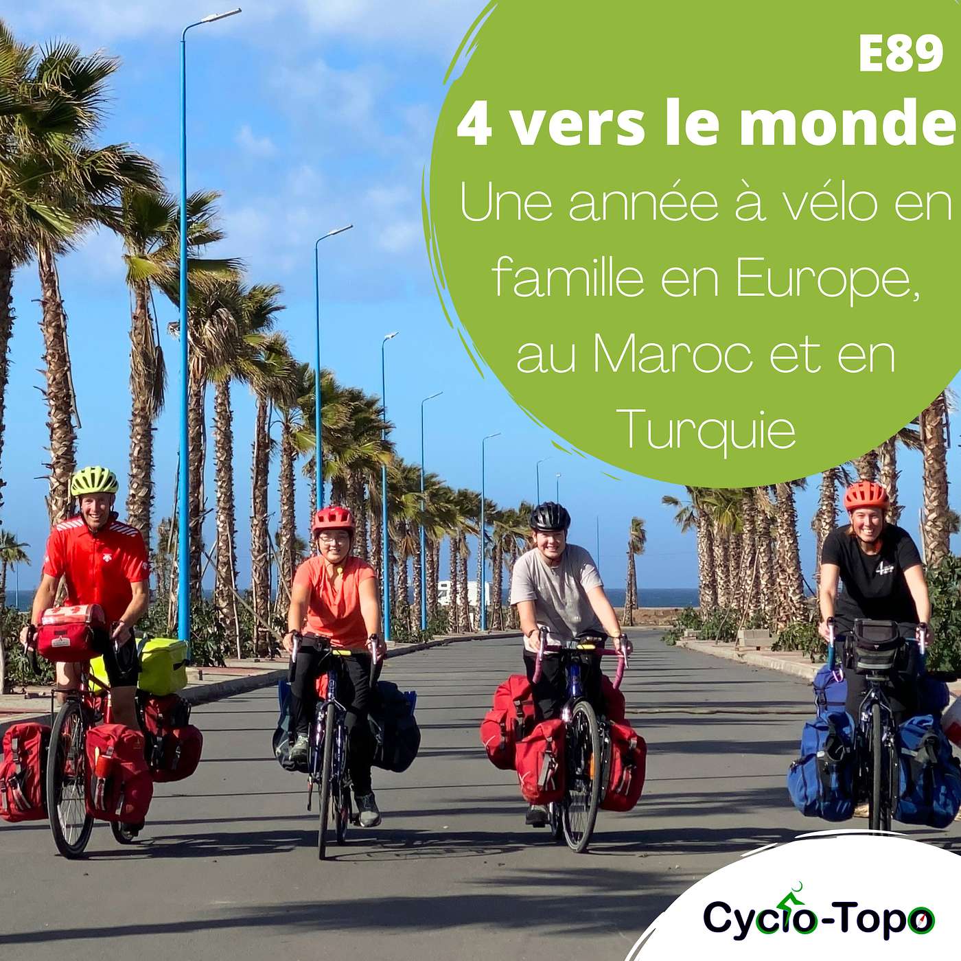 CTE89 - 4 vers le monde - Une année à vélo en famille en Europe, au Maroc et en Turquie episode artwork