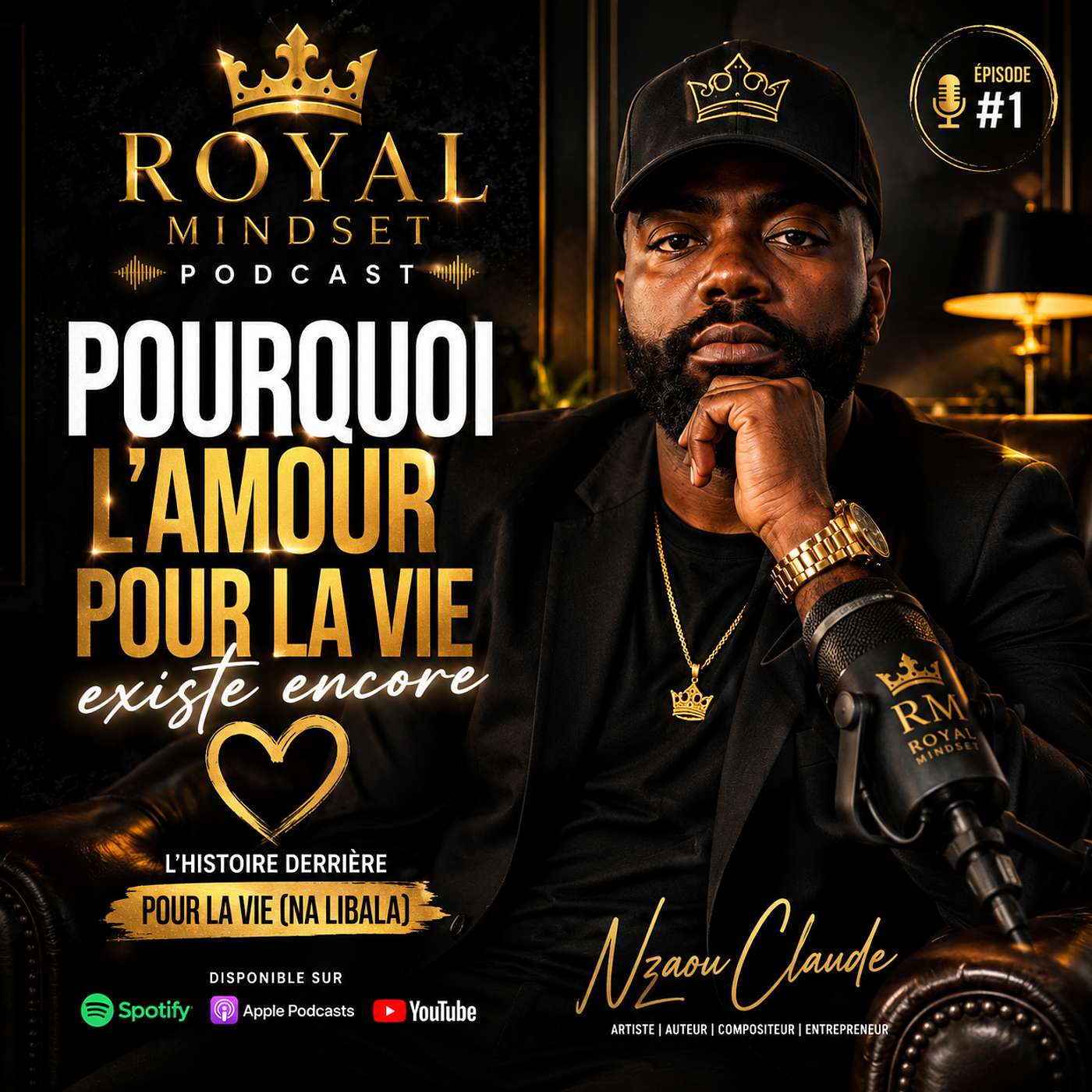 Pourquoi l’amour pour la vie existe encore ❤️ | Royal Mindset Podcast #1 episode artwork