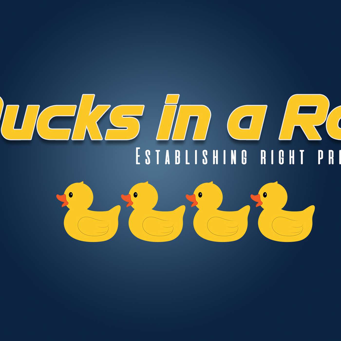 Ducks in a row - Spiritual Growth