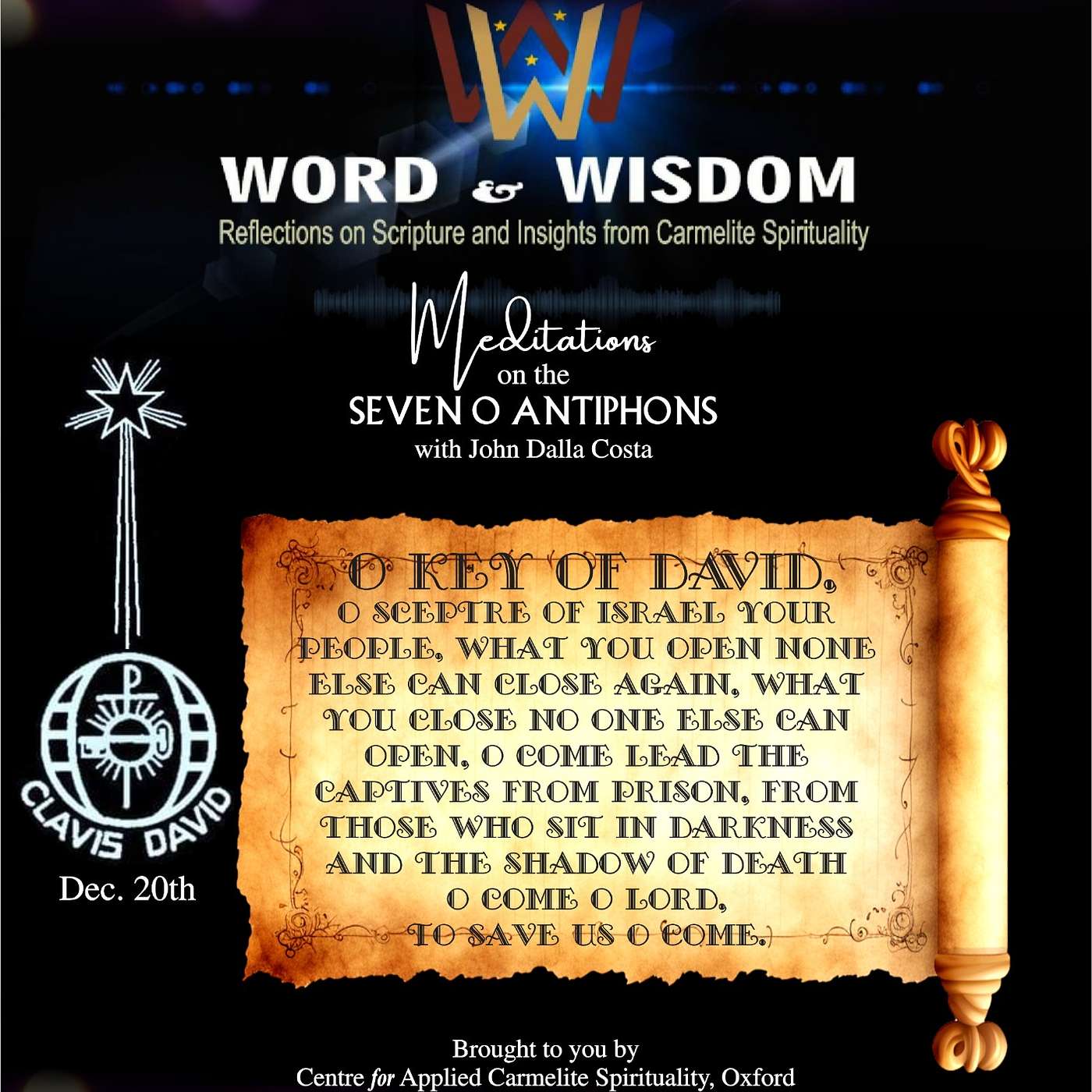 Meditation on the Seven O' Antiphons: O' Key of David episode artwork