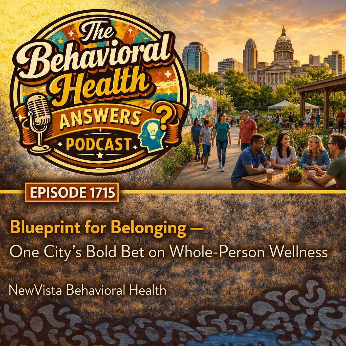Episode 1715: Blueprint for Belonging - One City's Bold Bet on Whole-Person Wellness | NewVista Behavioral Health episode artwork