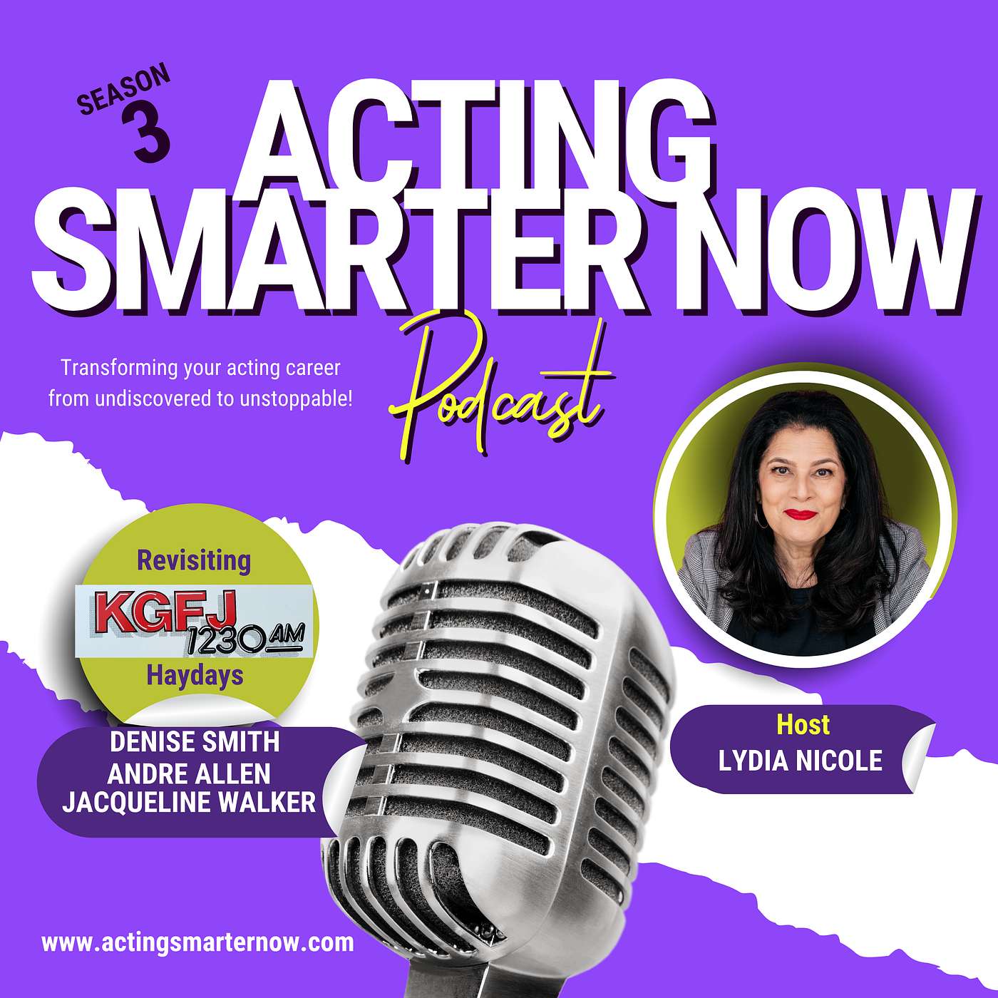 Lydia Nicole\'s Acting Smarter Now Podcast