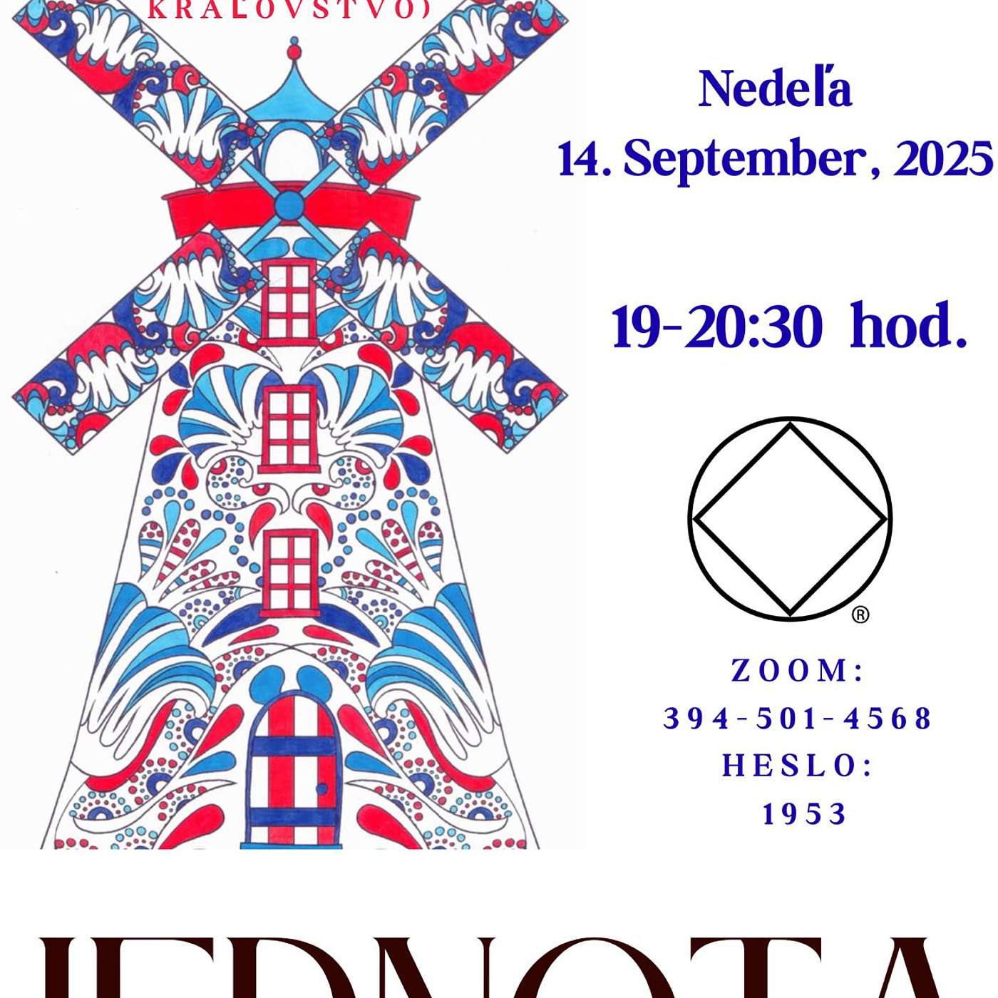 Jednota - Ivan Rc. (Holandské Královstvo) - 14. 9. 2025 episode artwork