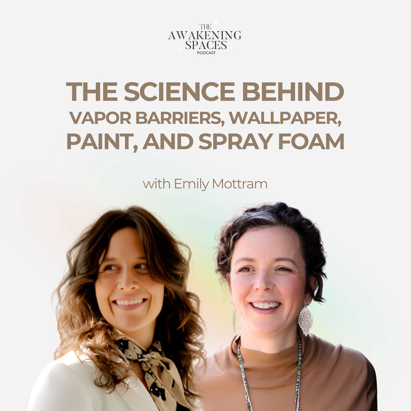 Episode 44: The Science behind Vapor Barriers, Wallpaper, Paint, and Spray Foam with Emily Mottram of Mottam and Maines episode artwork