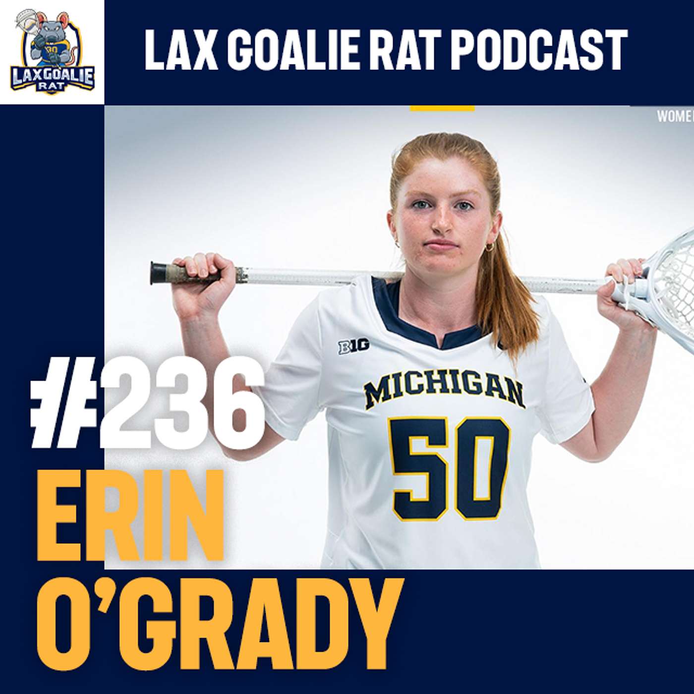 LGR 236: The Art and Mindset of Goaltending with Michigan Goalie Erin O'Grady