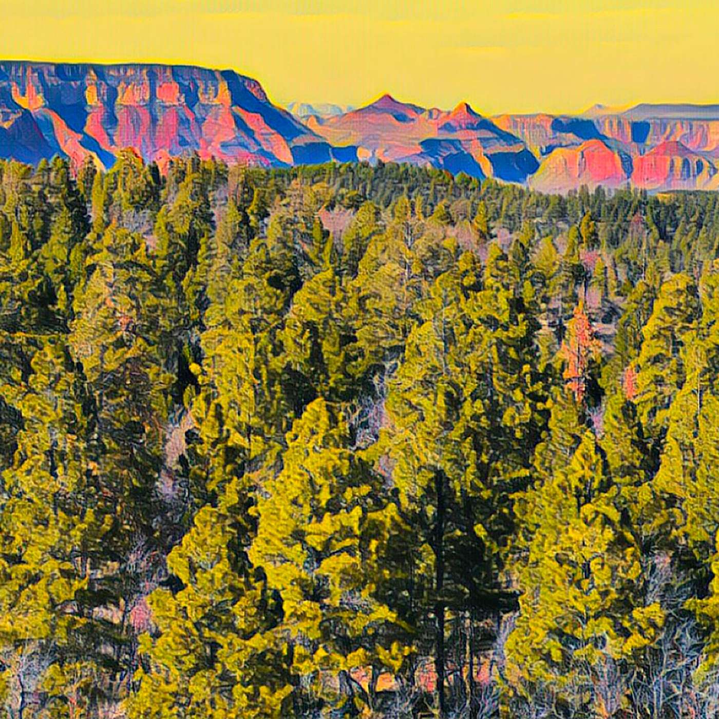 Arizona Trail: glimpses of the Grand