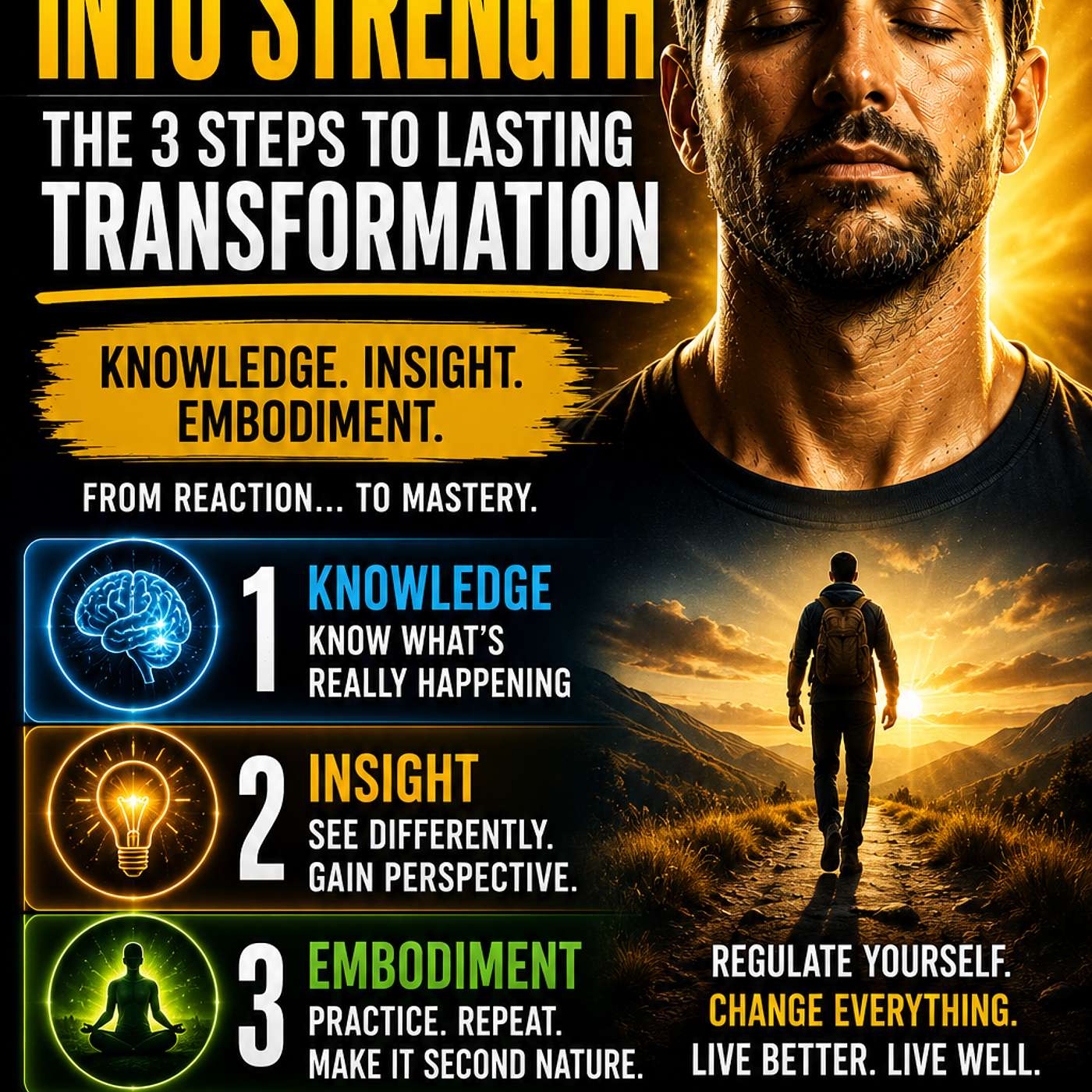 The 3 Steps That Turn Stress Into Strength episode artwork