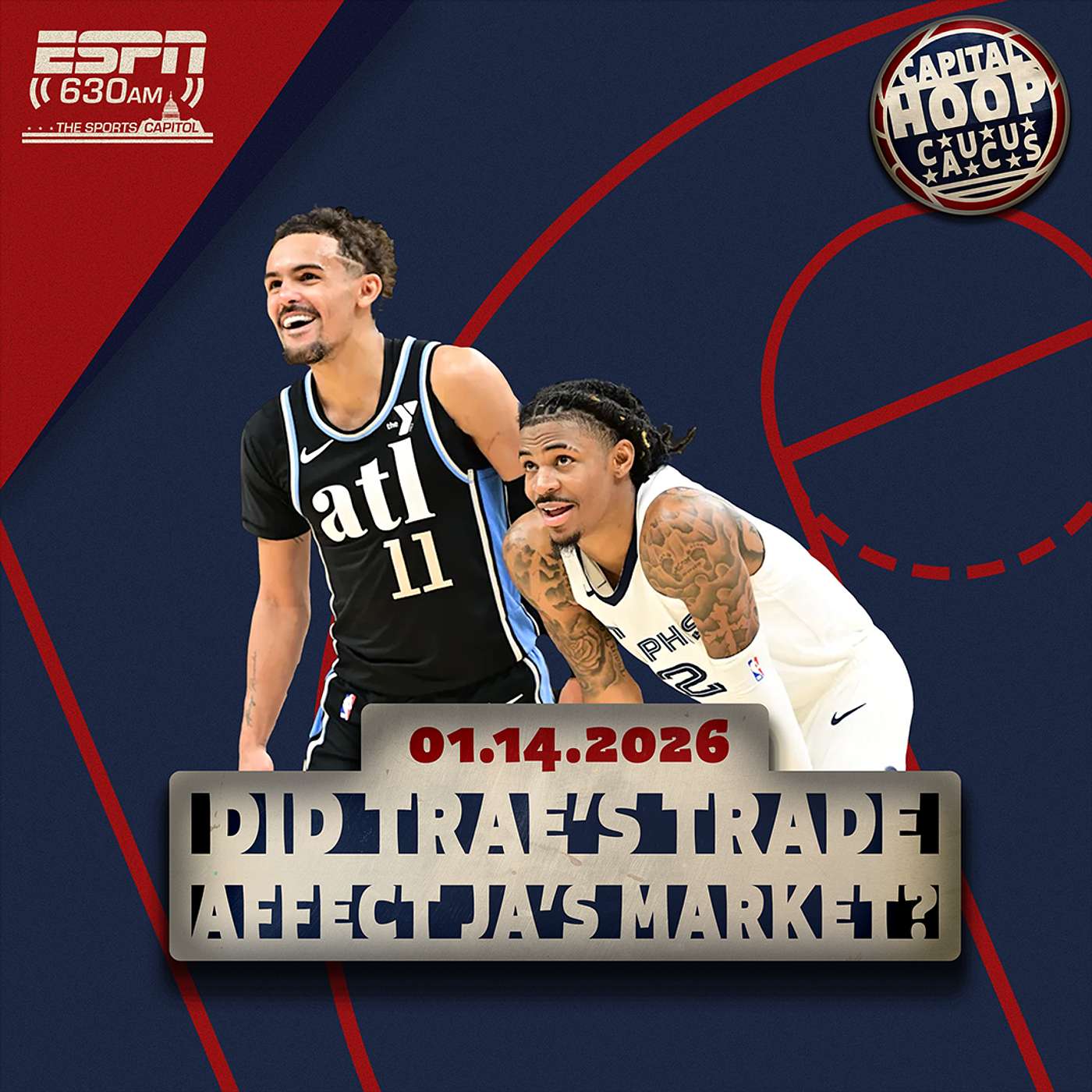 How the Trae Young Trade Impacts Ja Morant's Trade Market with Molly Morrison