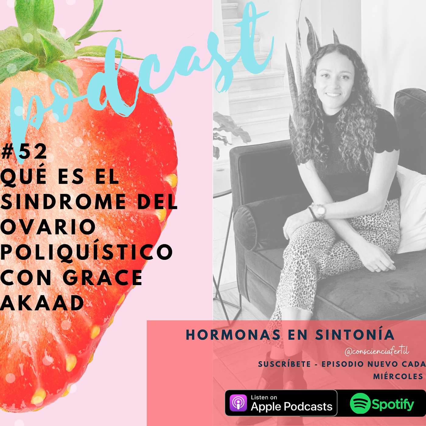 E 52: ¿Qué es el Síndrome del Ovario Poliquístico? con Grace Akaad