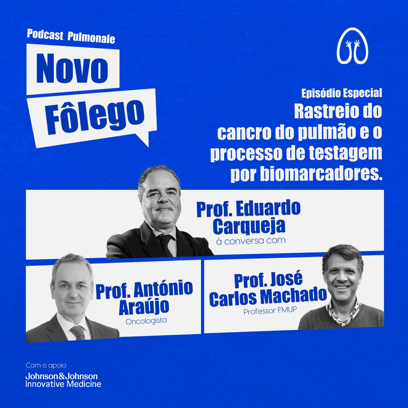 Episódio Especial - Rastreio do cancro do pulmão e o processo de testagem por biomarcadores Episódio Especial - Rastreio do cancro do pulmão e o processo de testagem por biomarcadores